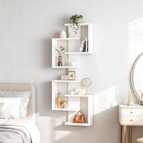 REIBII 8 Tier Floating Shelves, DIY Wall Mounted Shelves, Lack Shelf - Image 2