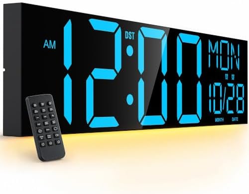 JALL 30" Extra Large Digital Wall Clock by JALL