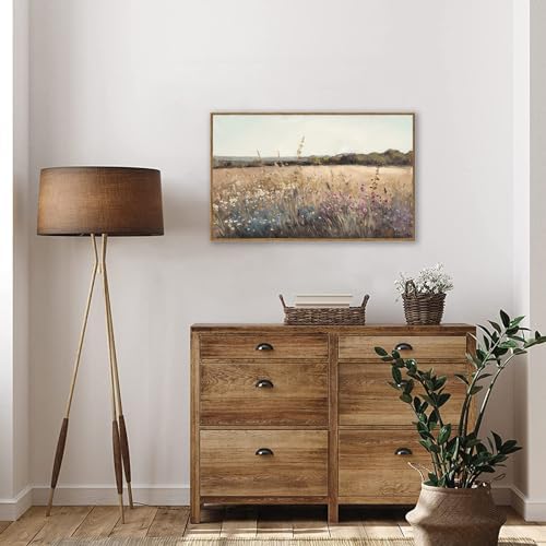 KBKBART Framed Vintage Wall Art Prints, Retro European Country Autumn - Image 4