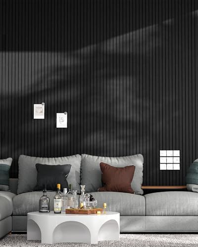 16 Pack Self-Adhesive Acoustic Wall Panels, 12x12 Inch-Black - Image 6
