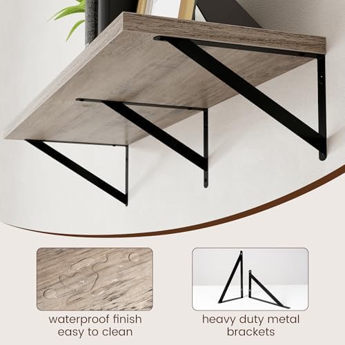 Axeman 12 Inch Deep Floating Shelves - Image 5
