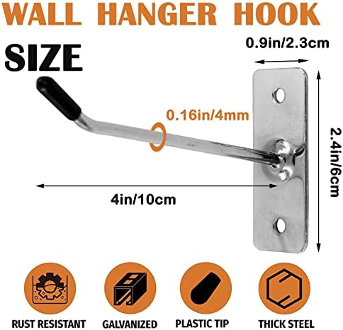 20pcs Wall Mounted Hook Home Storage Organizer Hanger - Image 5