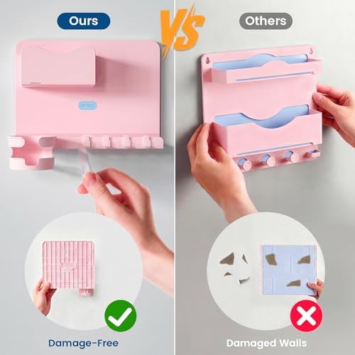 Floating Shelves for Bedside Shelf Accessories Organizer, Wall Mount Shelf - Image 5