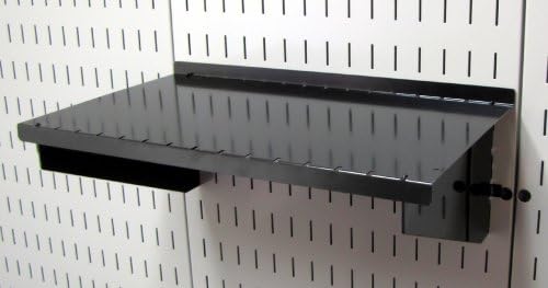 Wall Control Shelf 9in Deep Pegboard Shelf Assembly Only by Wall+Control