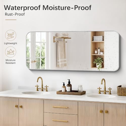 DESBING 55"x24" Bathroom Mirror - Image 6