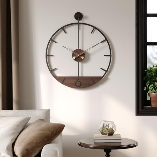Cuspin 24 Inch Wall Clock Modern Farmhouse Wall Clock by Cuspin