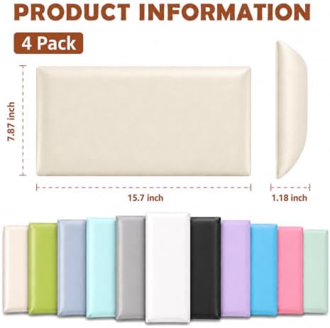 Anti Collision Wall Padding for Kids, Upholstered 3D Wall Panels - Image 2