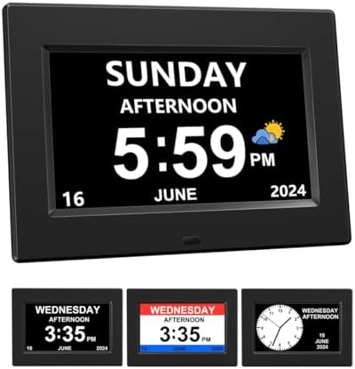 AINFTIME DST Digital Clock by AINFTIME