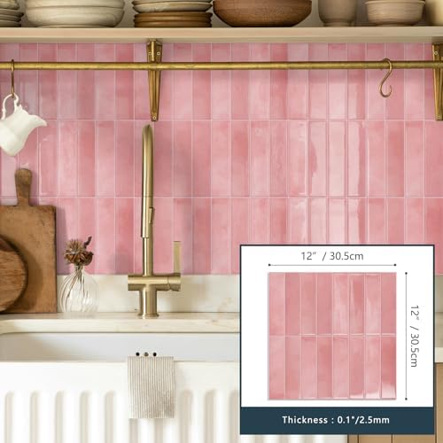 10 Sheets Upgraded Thicker Design Subway Tile Peel and Stick Backsplash - Image 4