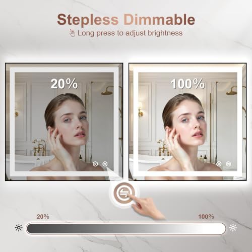 LED Bathroom Mirror with Lights - Image 6