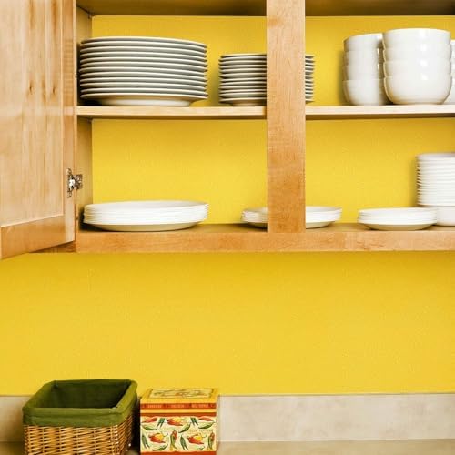 Yellow Peel and Stick Self Adhesive Wallpaper Countertop Contact Paper - Image 5