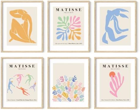 HAUS AND HUES Matisse Poster Set by HausandHuesArtPrints