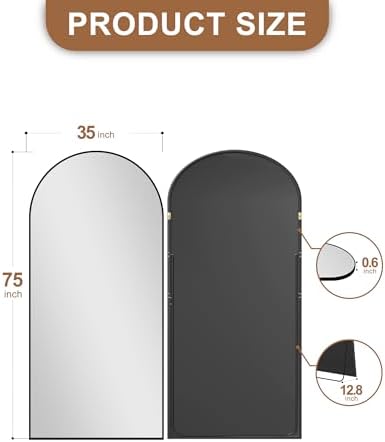 Delma Arched Full Length Mirror - Image 7