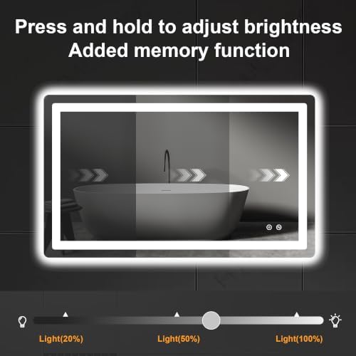 TRAHOME LED Bathroom Vanity Mirror - Image 3