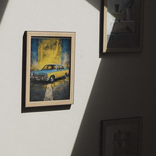 InkFlow Posters Vintage Car Canvas Poster - Image 4