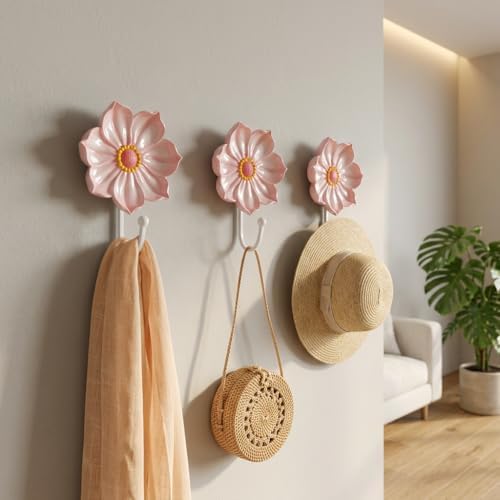 DiliComing Flower Shaped Wall Hooks - Image 2