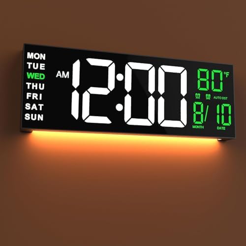 JALL 16" Large Digital Wall Clock by JALL