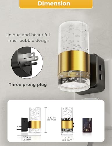 L LOHAS LED Night Lights Plug into wall, Color Changing Night Light - Image 6