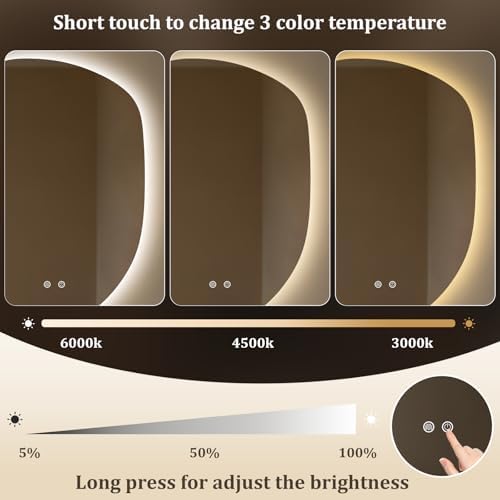 WallBeyond LED Bathroom Mirror - Image 2