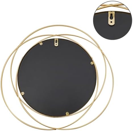 3 Set Sunburst Round Mirrors for Wall Decor Bedroom Bathroom - Image 5