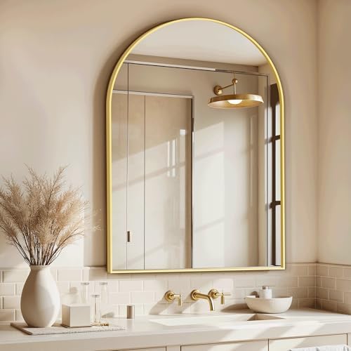 Arched Bathroom Mirror for Wall - Image 5