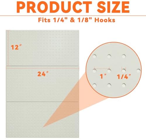 Ultrawall Metal Pegboard Panels, Pegboard Wall Organizer - Image 2
