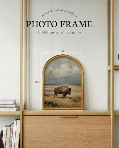 VIYYIEA Vintage Bison Canvas Wall Art - Image 5