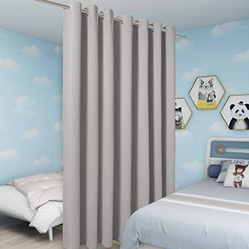 BONZER Room Divider Curtain Total Privacy Wall Wide Screen Partitions - Image 4