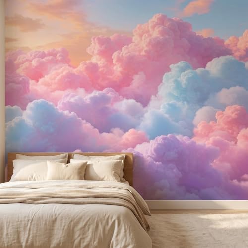 Toolhom-Cloud Peel and Stick Wallpaper - Image 2