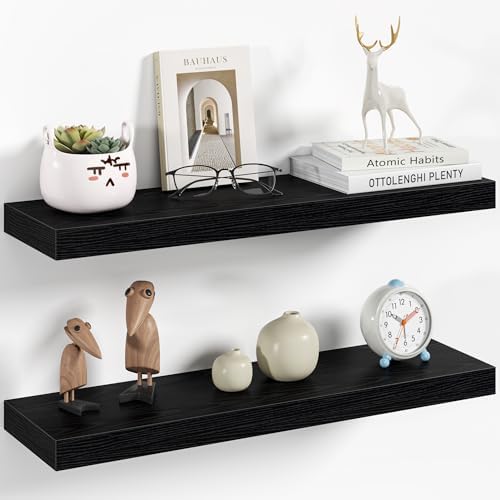 Vivelove 24 Inch Floating Shelves Wall Mounted by VIVELOVE
