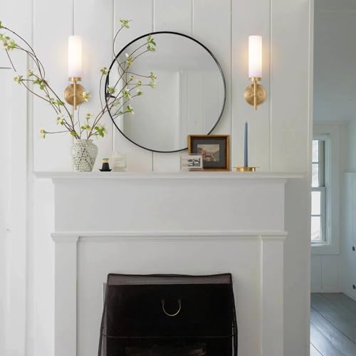 Wall Sconces Set of Two, Bathroom Sconces Wall Lighting LED Vanity Lights - Image 3
