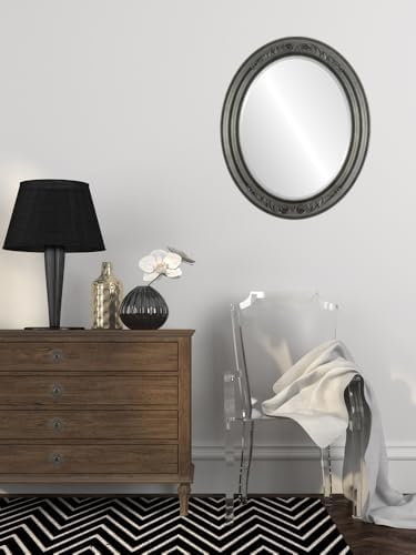OVALCREST Oval Beveled Wall Mirror - Image 3