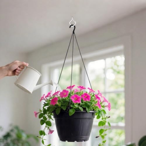 2.36IN Ceiling Screw Hooks for Hanging Plants, Safety Buckle - Image 6