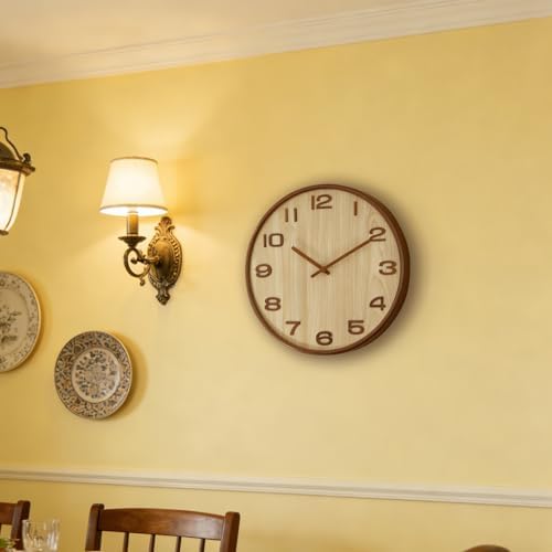 Maxspace Modern Wall Clock, 12 inch Silent Non Ticking Wall Clock, Battery - Image 6