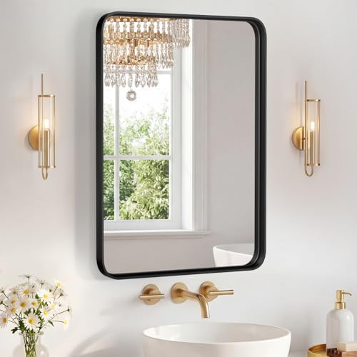 Sweetcrispy Bathroom Mirror 28x20 Inch, Vanity Mirror by Sweetcrispy