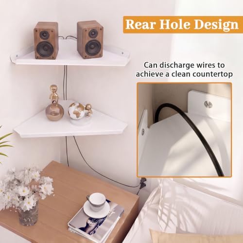 Small Corner Floating Shelf Wall Mounted - Image 7