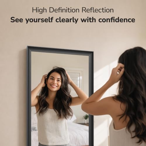 USHOWER 24x36 Inch Black Bathroom Mirrors - Image 5