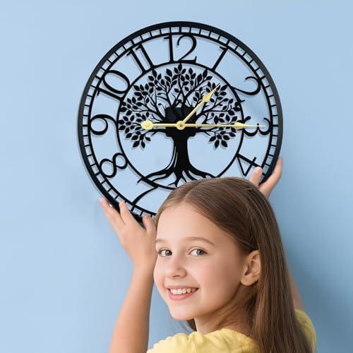 Big Wall Clock - Wall Clocks for Living Room Decor, Quiet and No Ticking - Image 4