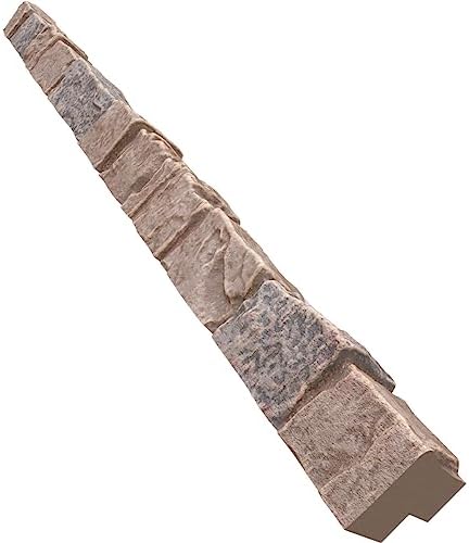 Universal Outside Corner for EverStone Faux Stone Siding Panels, Orchard Cliff - Image 5