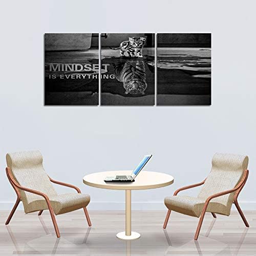 Wall Art Motivational Posters Inspirational Entrepreneur Positive Quotes Canvas - Image 5