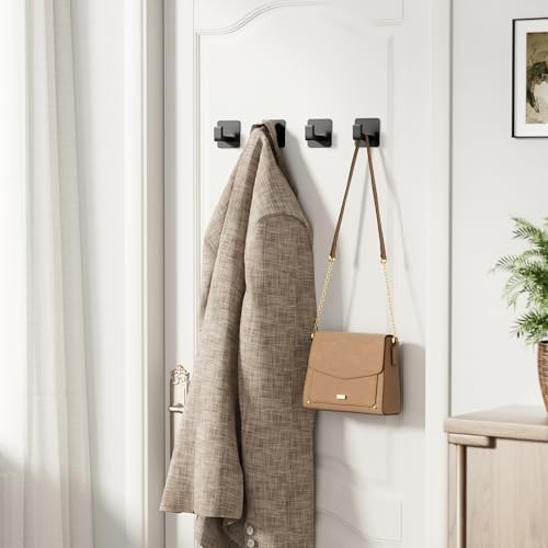 GWAAZXGZ Square Self Adhesive Towel Hooks - Image 2
