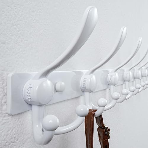 Dseap Coat Rack Wall Mount 37”, Heavy Duty 12-Gauge Base vs Flimsy 1mm - Image 2
