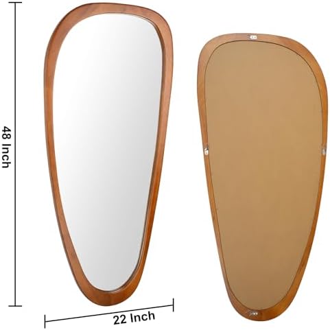 Irregular Asymmetrical Wall Mirror Full Length - Image 3
