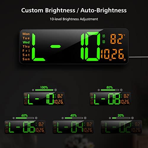 Zgrmbo 16" Digital Wall Clock - Image 4