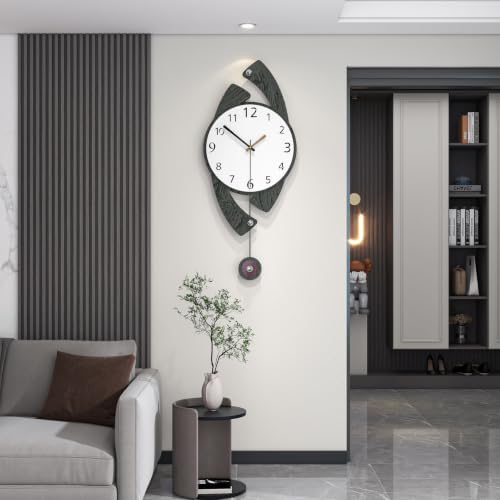 Large Modern Silent Decorative Wall Clock by JTWALCLOCK