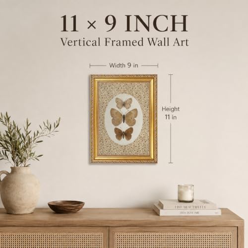 Vintage Butterfly Specimen Wall Art - Image 3