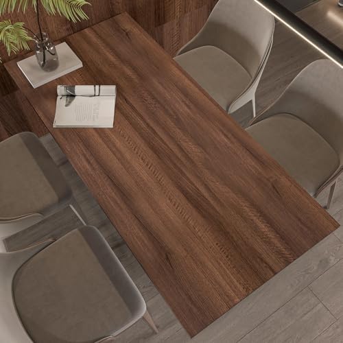 Large Walnut Wood Contact Paper Peel and Stick Wood Grain Wallpaper Removeble - Image 6