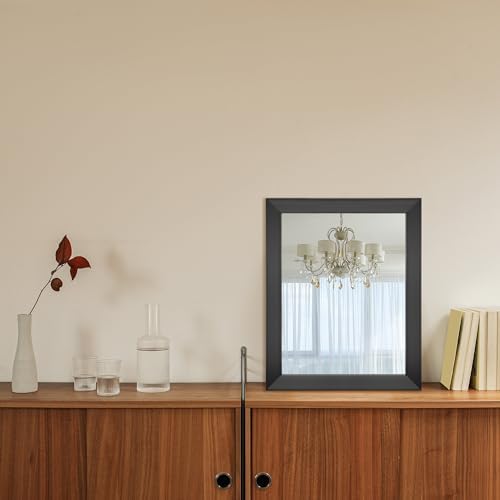 Ruomeng Rectangular Wall Mirror 16" x 20" Framed Mirror - Image 3