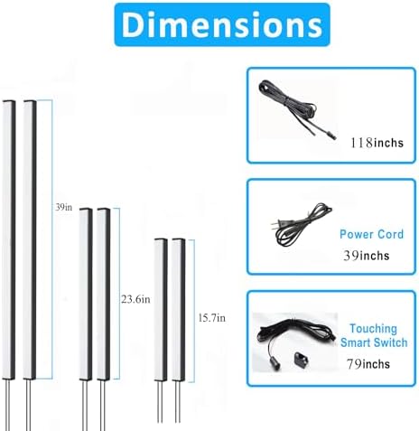 Black LED Recessed Lighting Kit, Wood Slat Wall Panel LED Strip Light, 3000K - Image 4