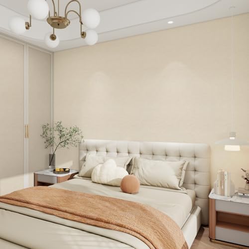 Grasscloth Peel and Stick Wallpaper Khaki Textured Contact Paper, Countertop - Image 2